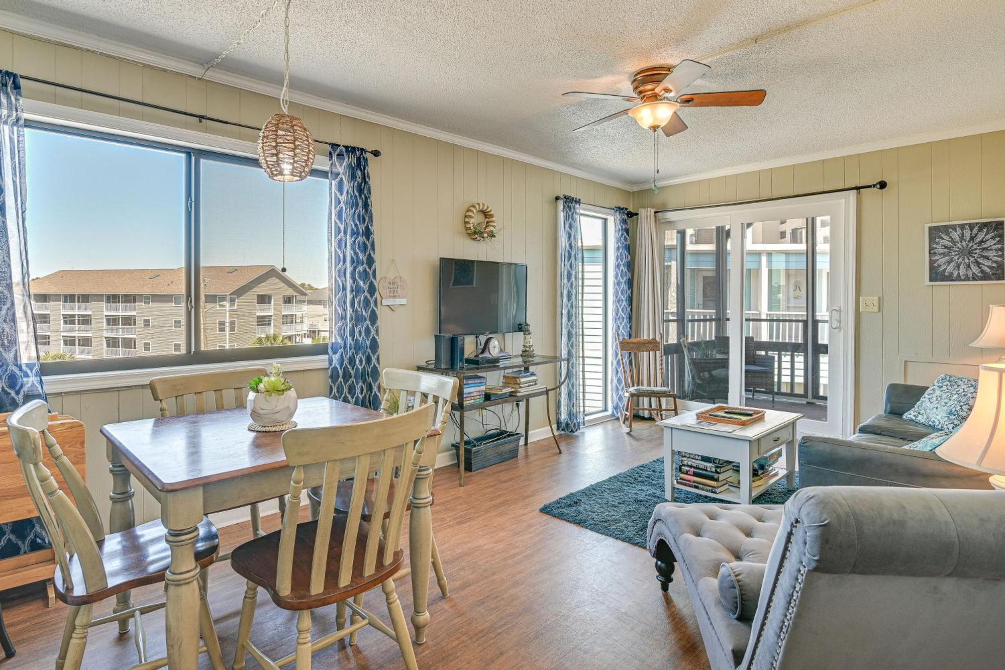 Coastal Condo On Beach With Community Pool Access! Myrtle Beach Extérieur photo